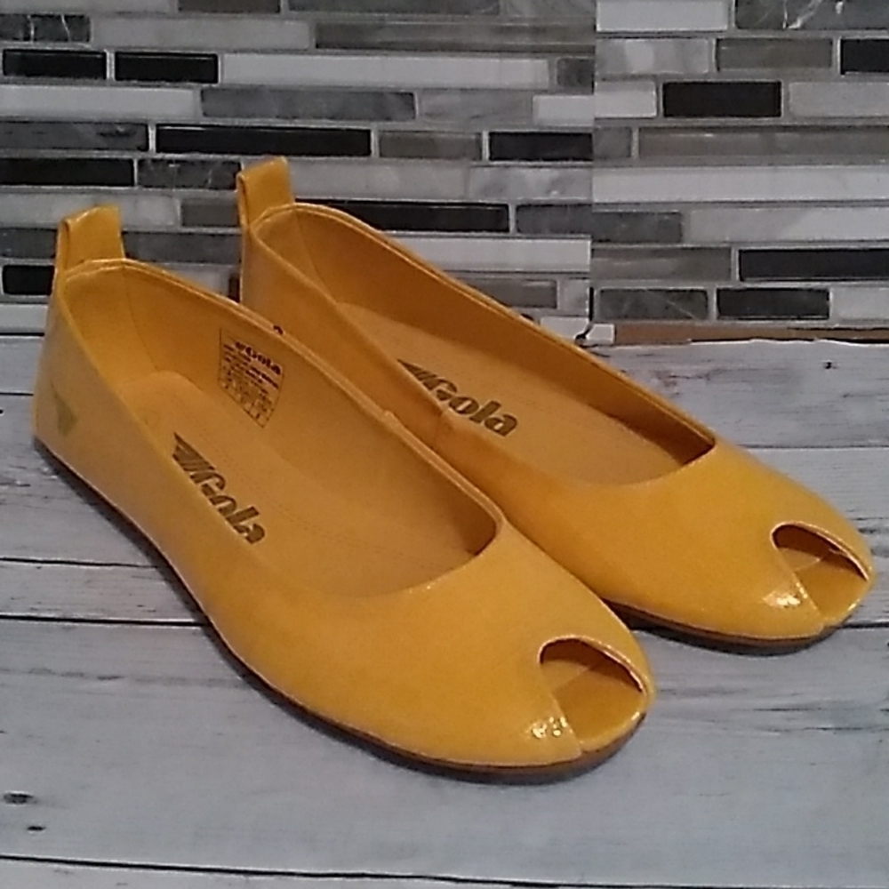 Gola gold yellow slipper flats 💛 4 / 37